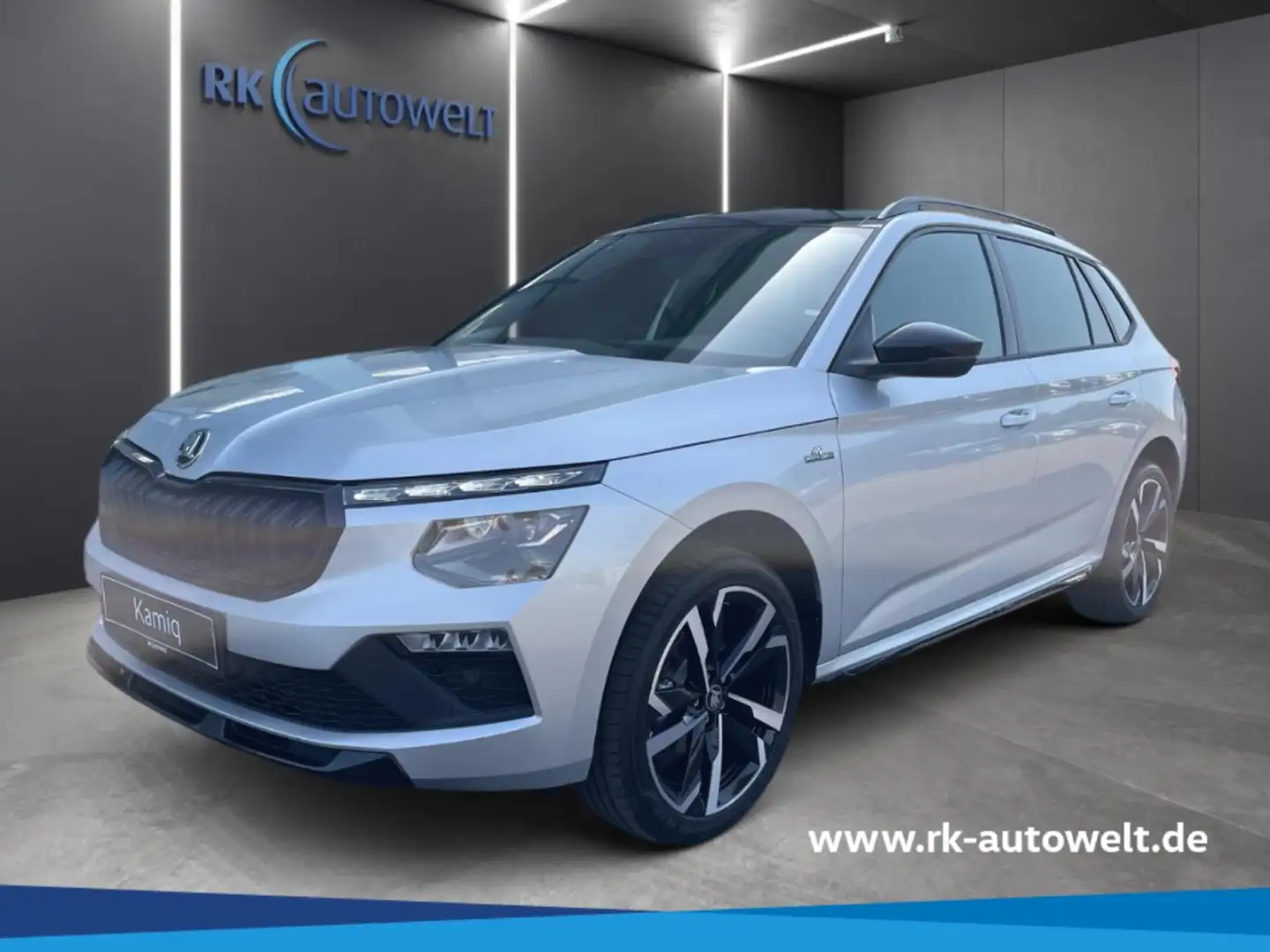 Skoda Kamiq Monte Carlo 1.0 TSI DSG AHK,Kamera,Matrix,Klima Zilver - 1