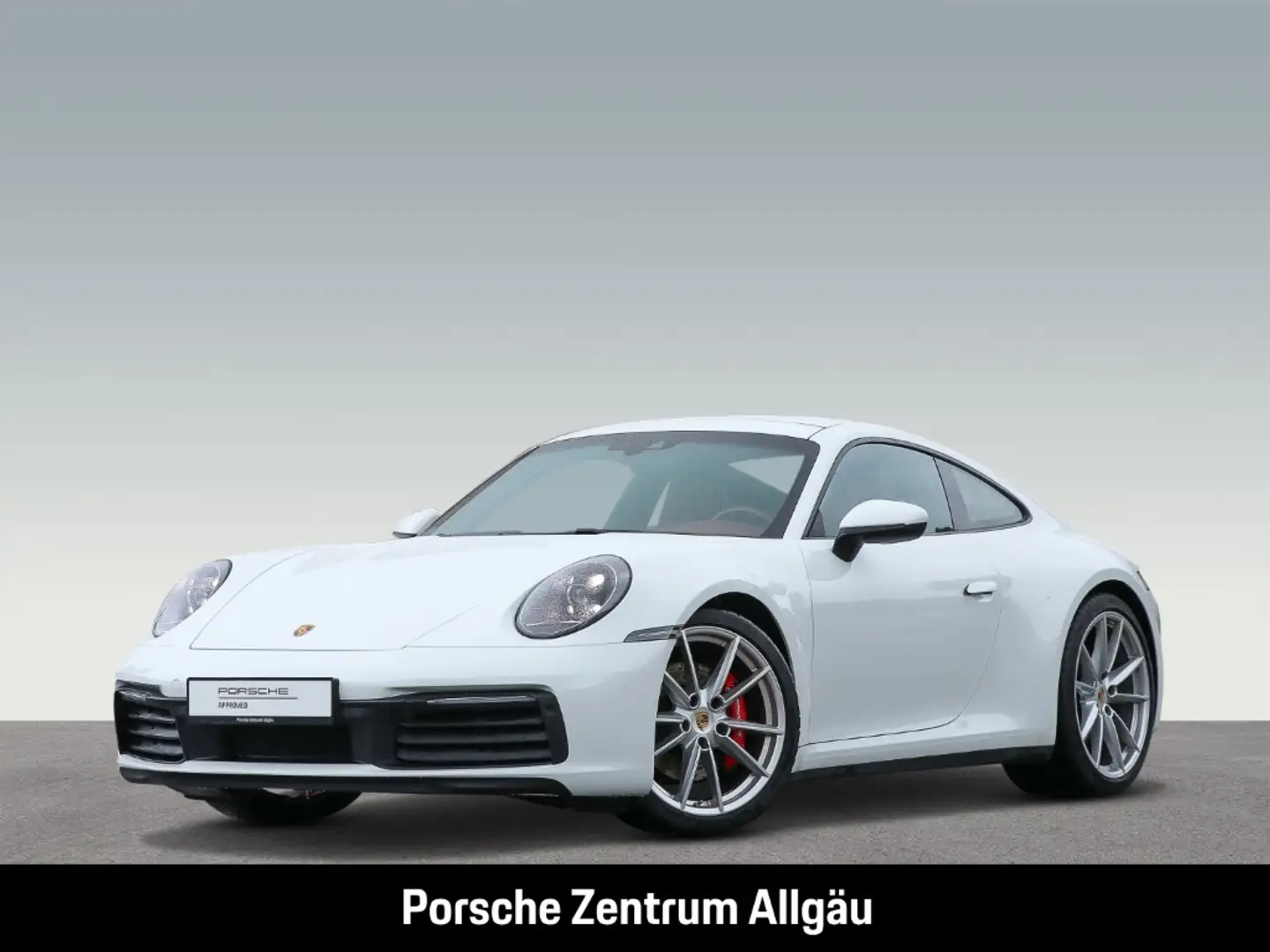 Porsche 992 911 Carrera 4S Sportabgas Leder- bordeauxrot Weiß - 1