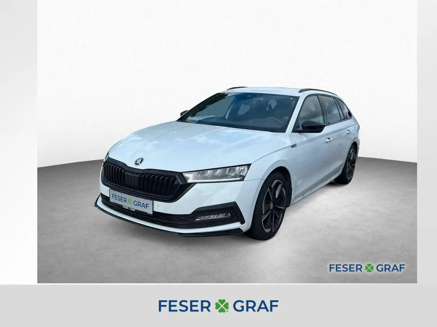 Skoda Octavia Combi Sportline 4x4 2.0TSI/190PS/DSG/SHZ Blanc - 1