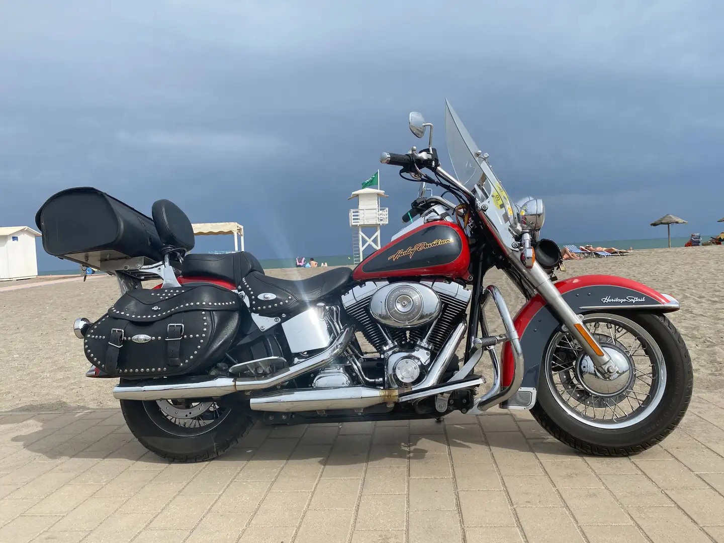 Harley-Davidson Heritage Softail Heritage softail classic FLSTCI Rojo - 1