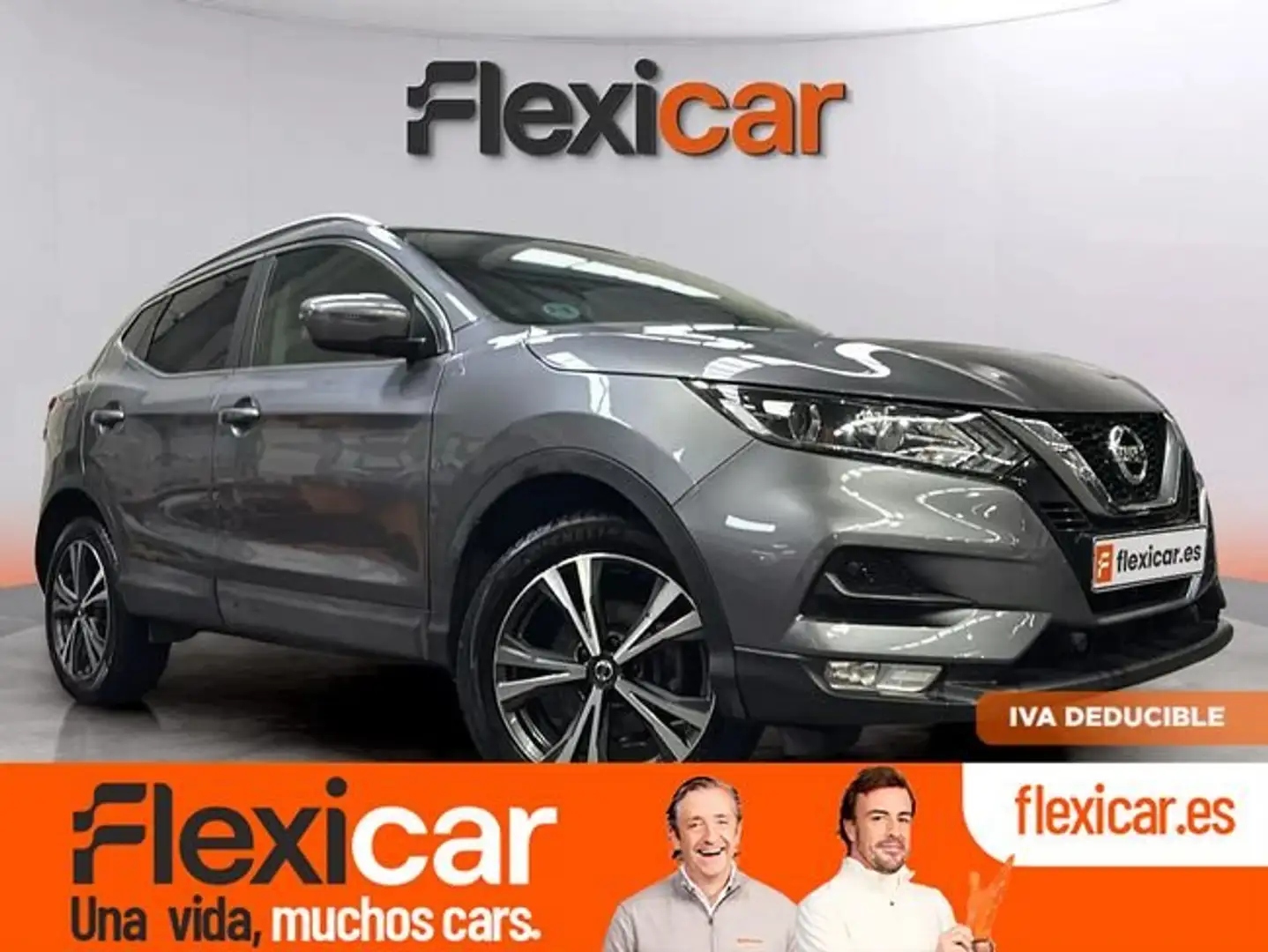 Nissan Qashqai 1.2 DIG-T N-Connecta 4x2 Gris - 1