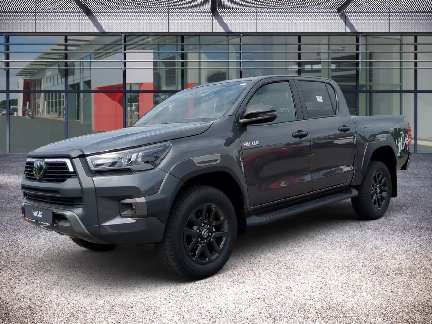 Toyota Hilux 2.8 D-4D Double Cab Invincible ACC AUT LED Grau - 2