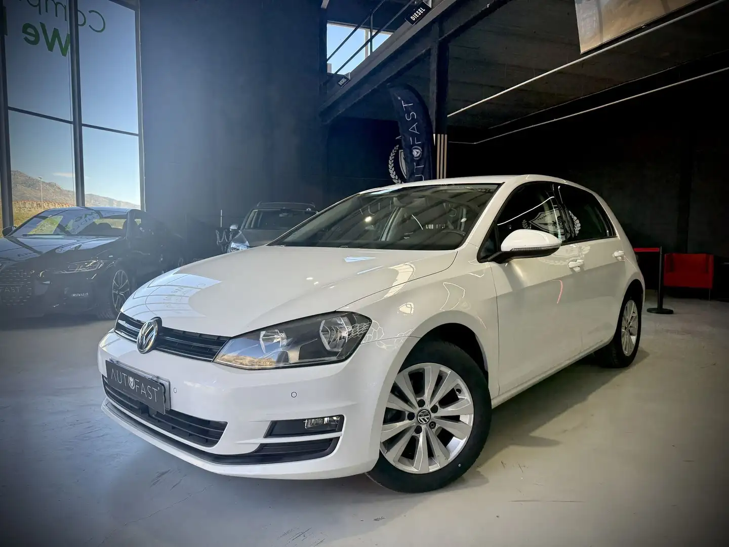 Volkswagen Golf 1.6TDI CR BMT Sport DSG 110 Blanco - 1