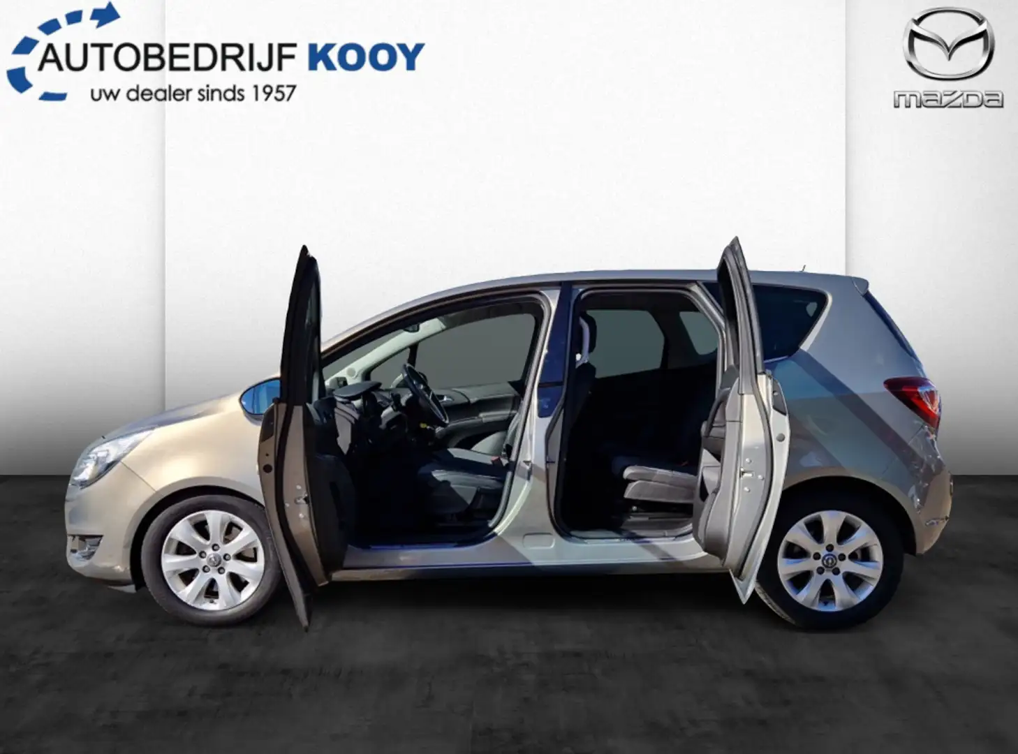 Opel Meriva 1.4 Turbo Cosmo + Automaat / Navigatie / Mistlampe Brun - 2