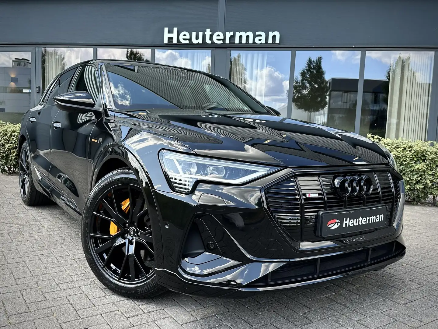 Audi e-tron 50 Quattro S L:ine Black Edition/ Head Up Zwart - 1