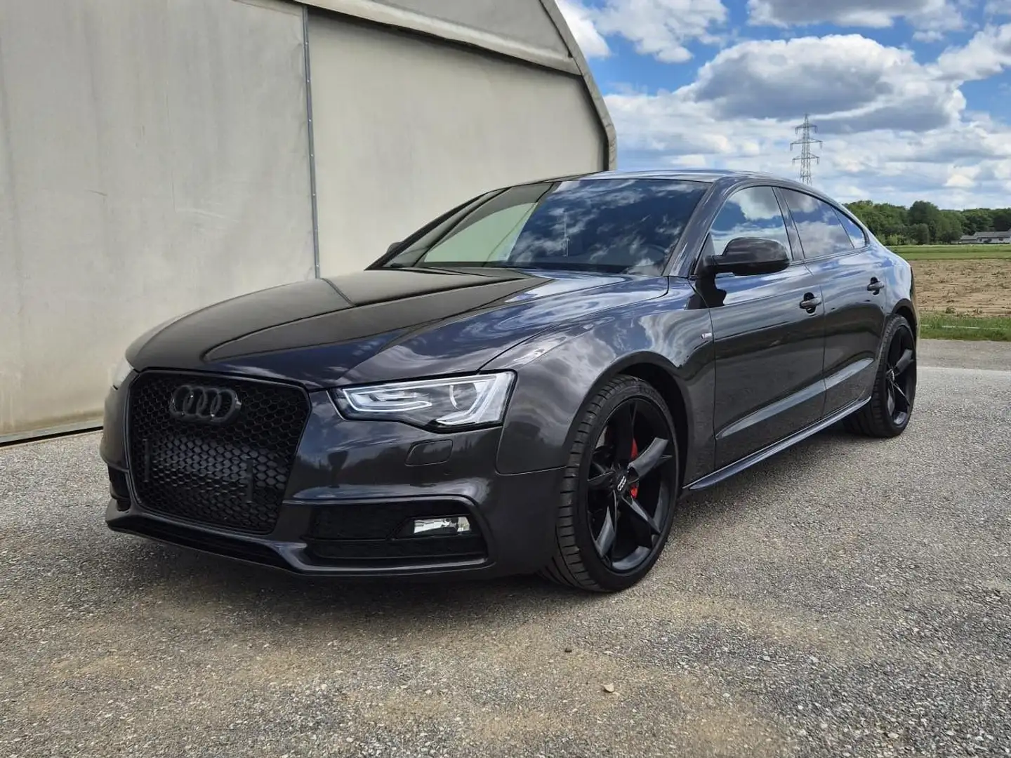 Audi A5 3,0 TDI quattro clean diesel DPF S-tronic *3xSLine Grau - 1