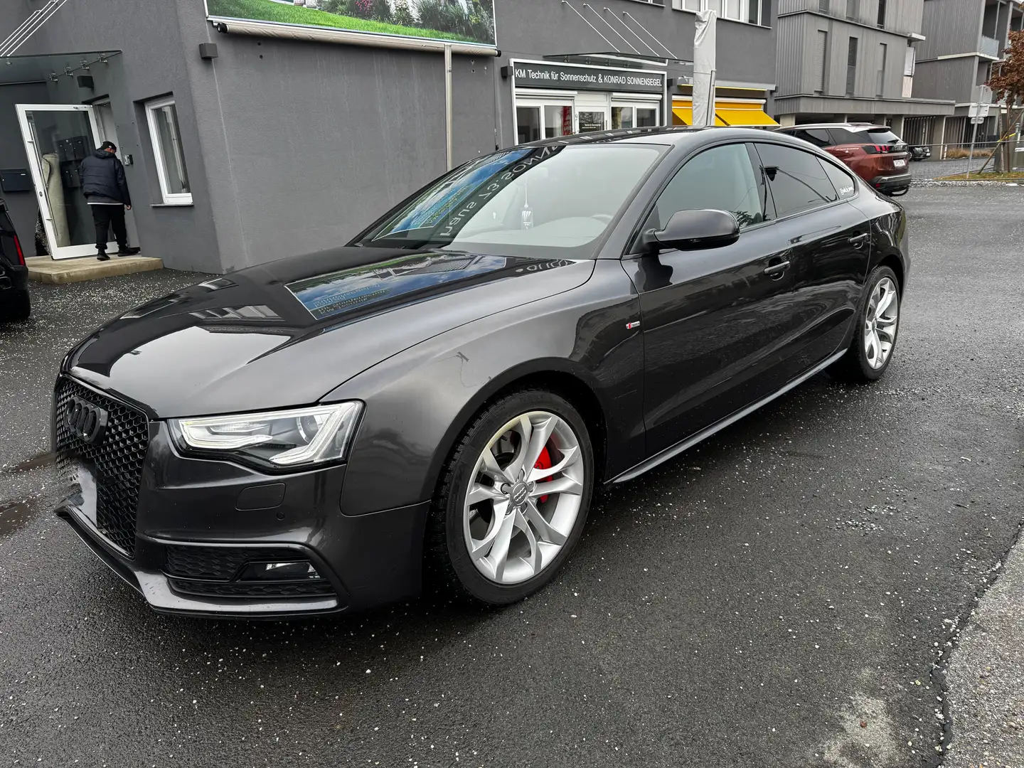 Audi A5 3,0 TDI quattro clean diesel DPF S-tronic *3xSLine Grau - 1