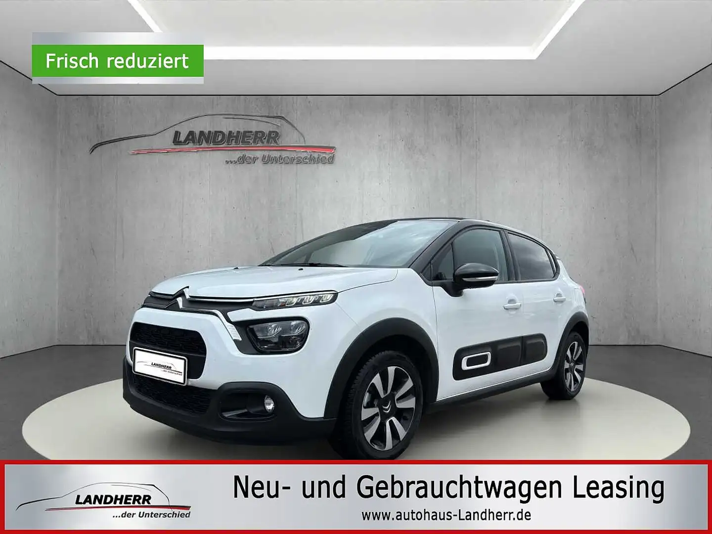 Citroen C3 1.2 PureTech Max *SHZ*KLIMA*PDC*NAVI* Weiß - 1