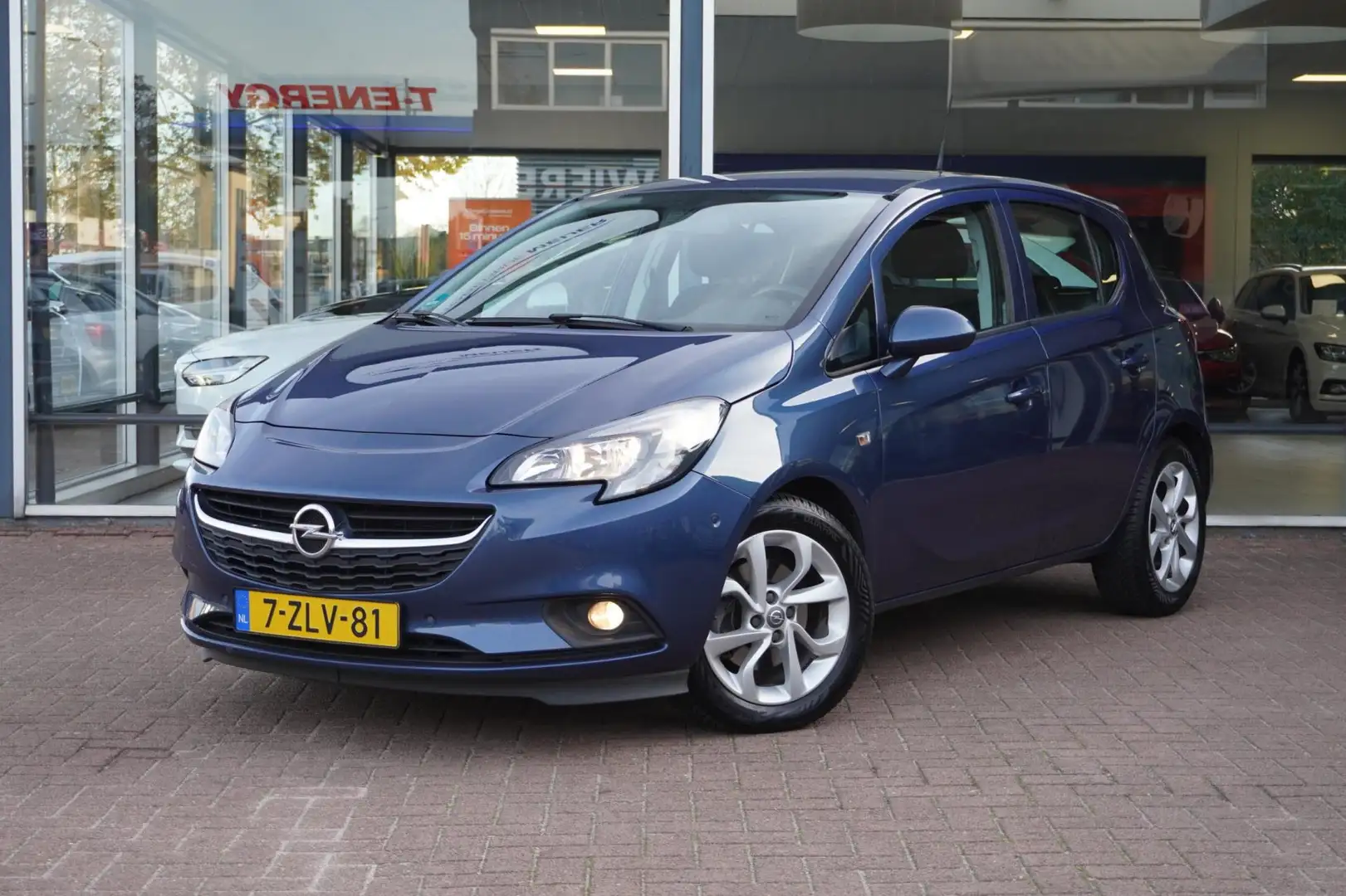 Opel Corsa 1.0 Turbo Edition 5deurs | Airco | LM velgen | Vol Blauw - 1