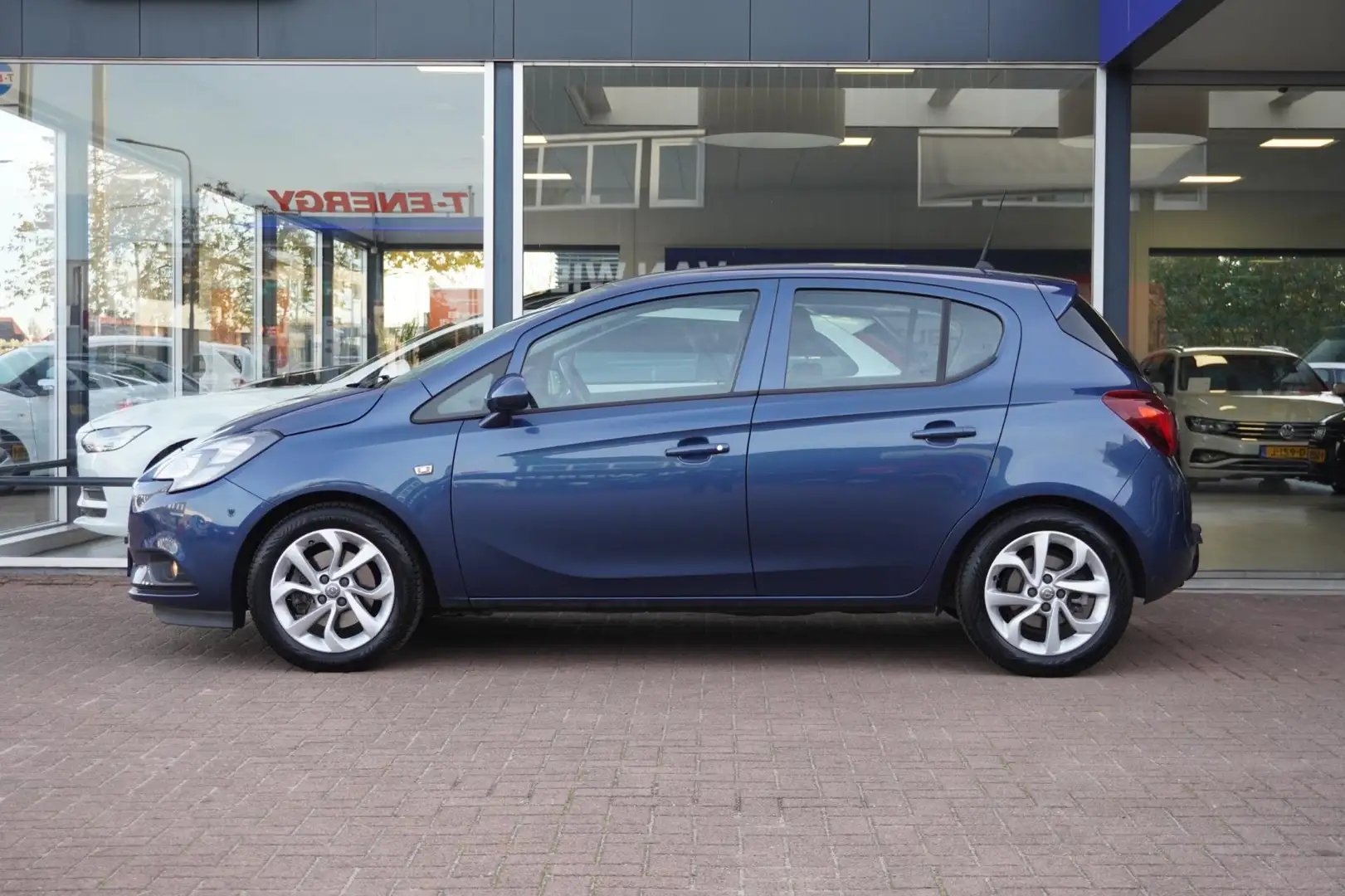 Opel Corsa 1.0 Turbo Edition 5deurs | Airco | LM velgen | Vol Blauw - 2