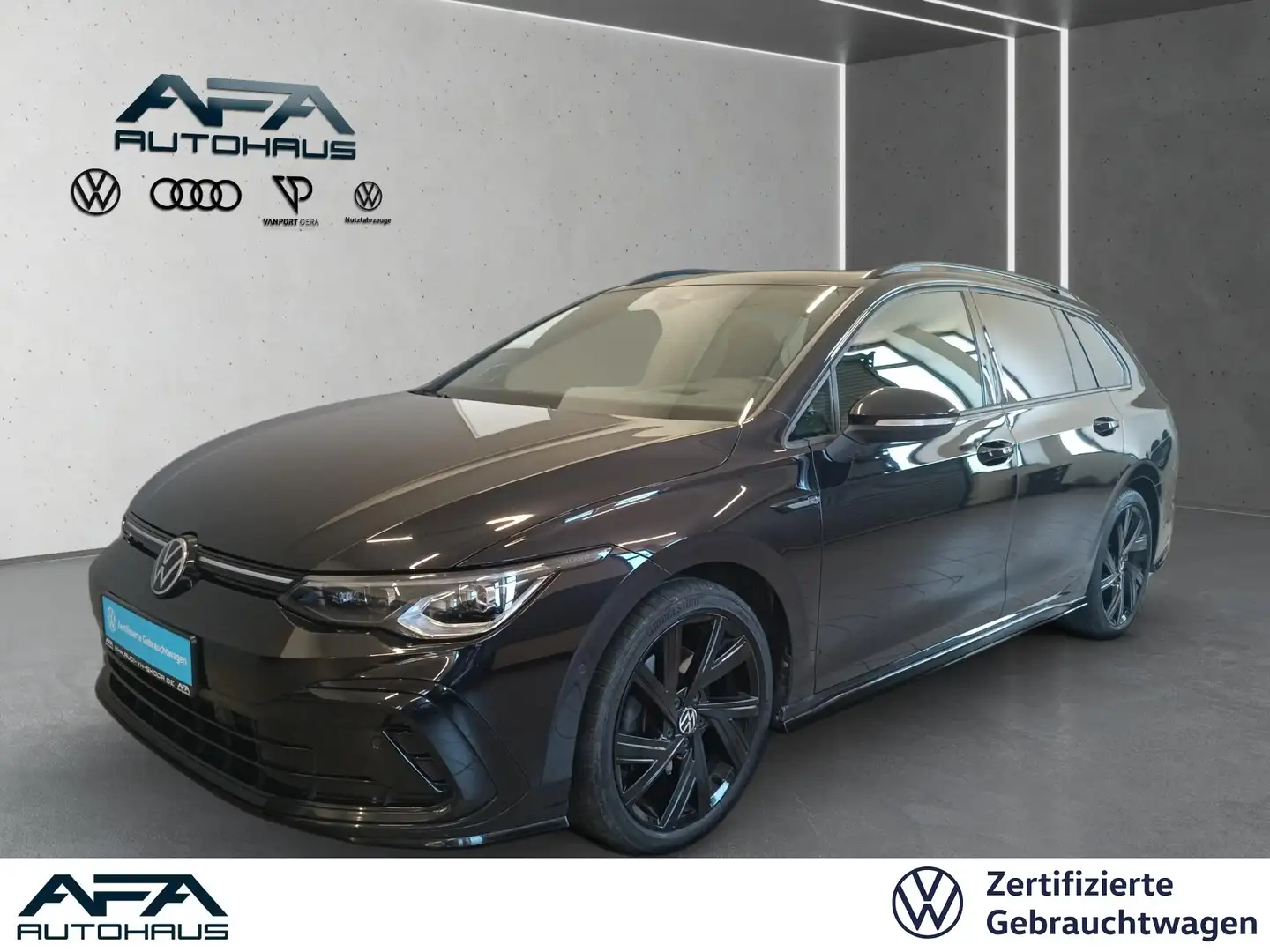 Volkswagen Golf VIII Var. 2.0 TSI R-Line DSG Pano*Matrix*AHK Noir - 1