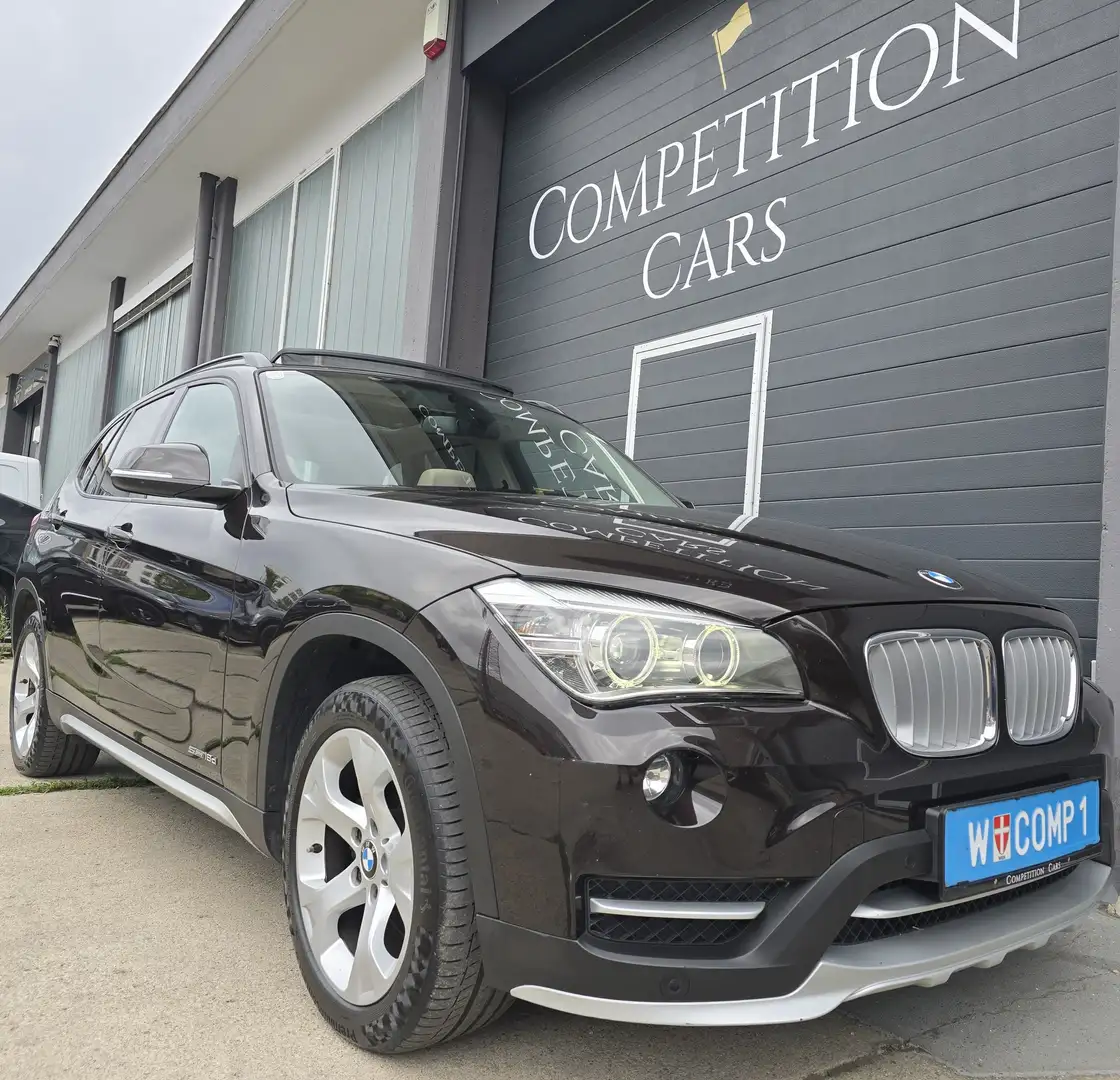 BMW X1 18d**PANORAMA, XENON, LEDER, FACELIFT, AHK, SHZ** Brun - 1