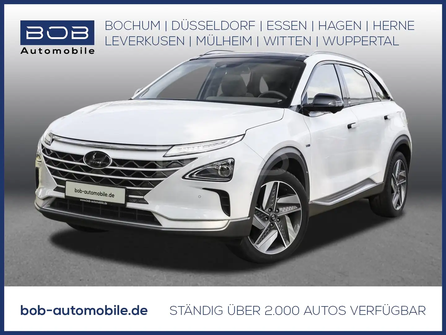 Hyundai NEXO WASSERSTOFF MJ20 Premium-Paket LED SD NAVI Blanco - 1