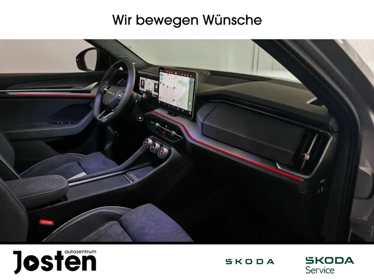 Skoda Kodiaq Sportline 1.5TSI iV DCC+ AHK Pano FahrAss+ Infotai, миниатюра 20