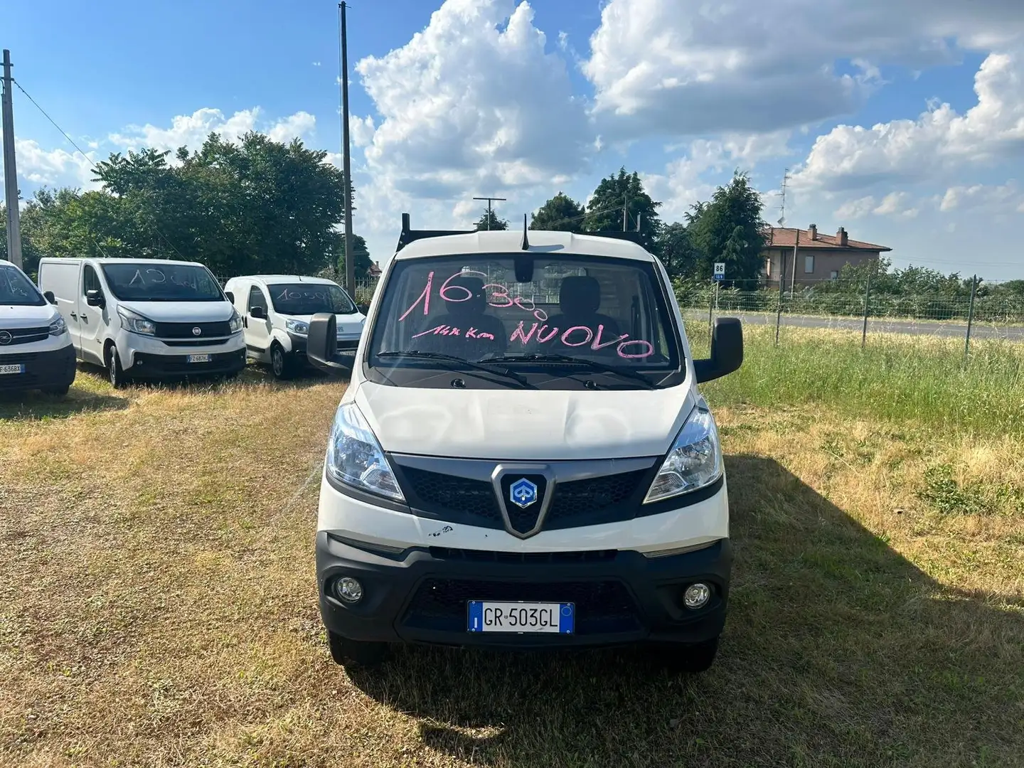 Piaggio Porter NP6 LPG long 3250L pianale fisso Plus r.gem. +iva Biały - 2