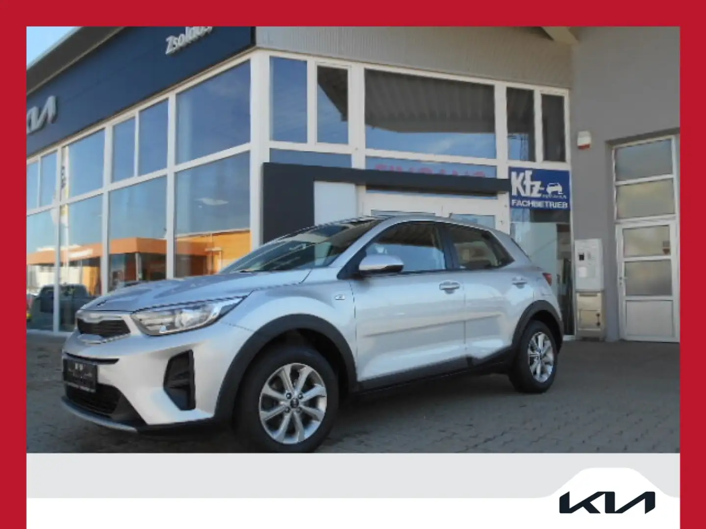 Kia Stonic 1,25 MPI ISG Titan Silber - 1