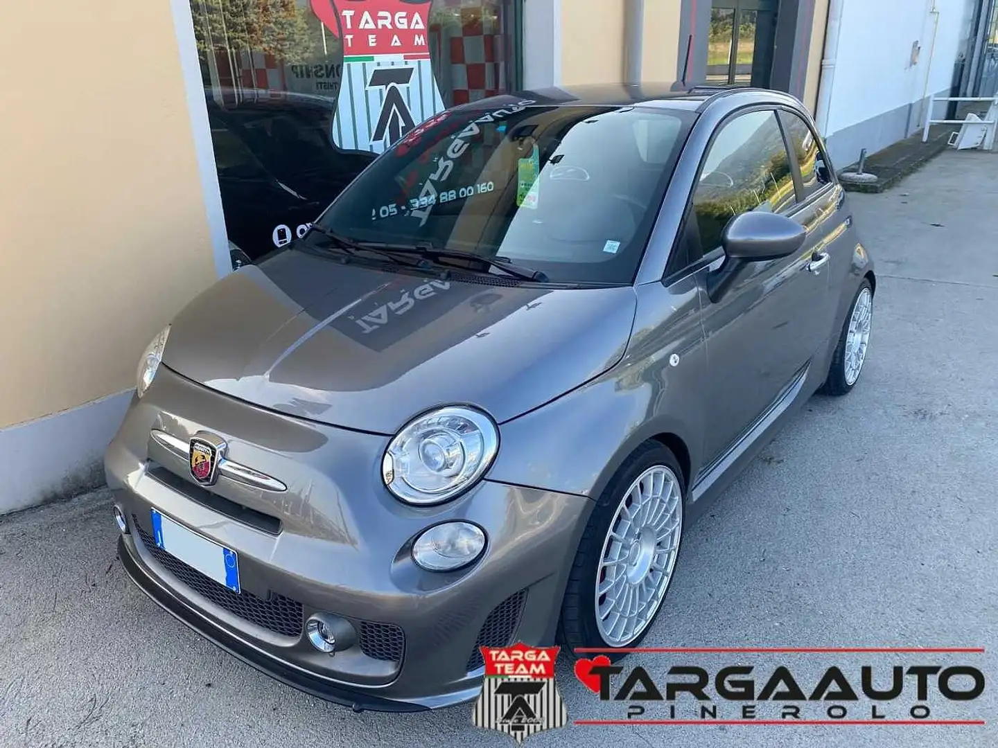 Abarth 595 1.4 Turbo T-Jet 160 CV Turismo Gri - 1