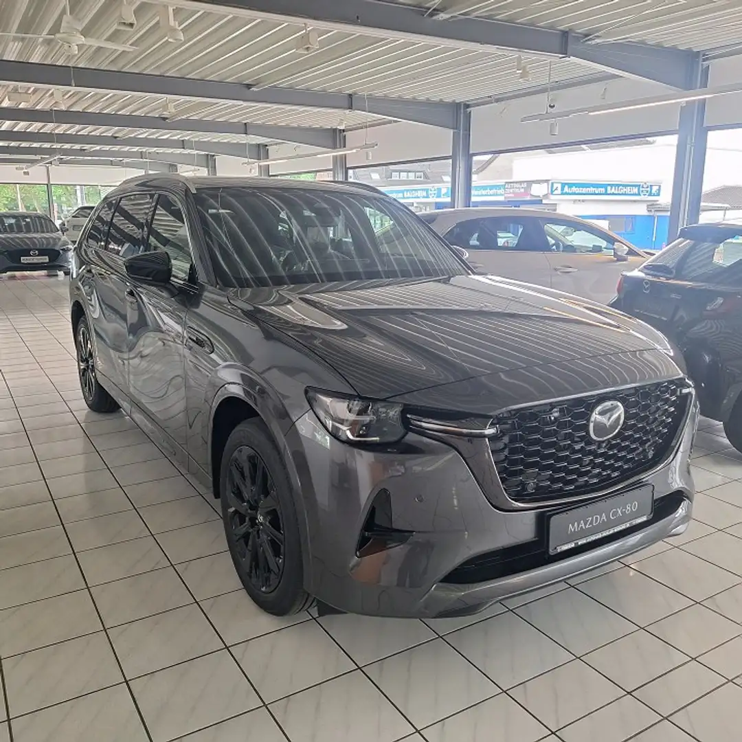 Mazda CX-80 3.3L e-SKYACTIV D 254ps Homura Plus CAHO Grijs - 2