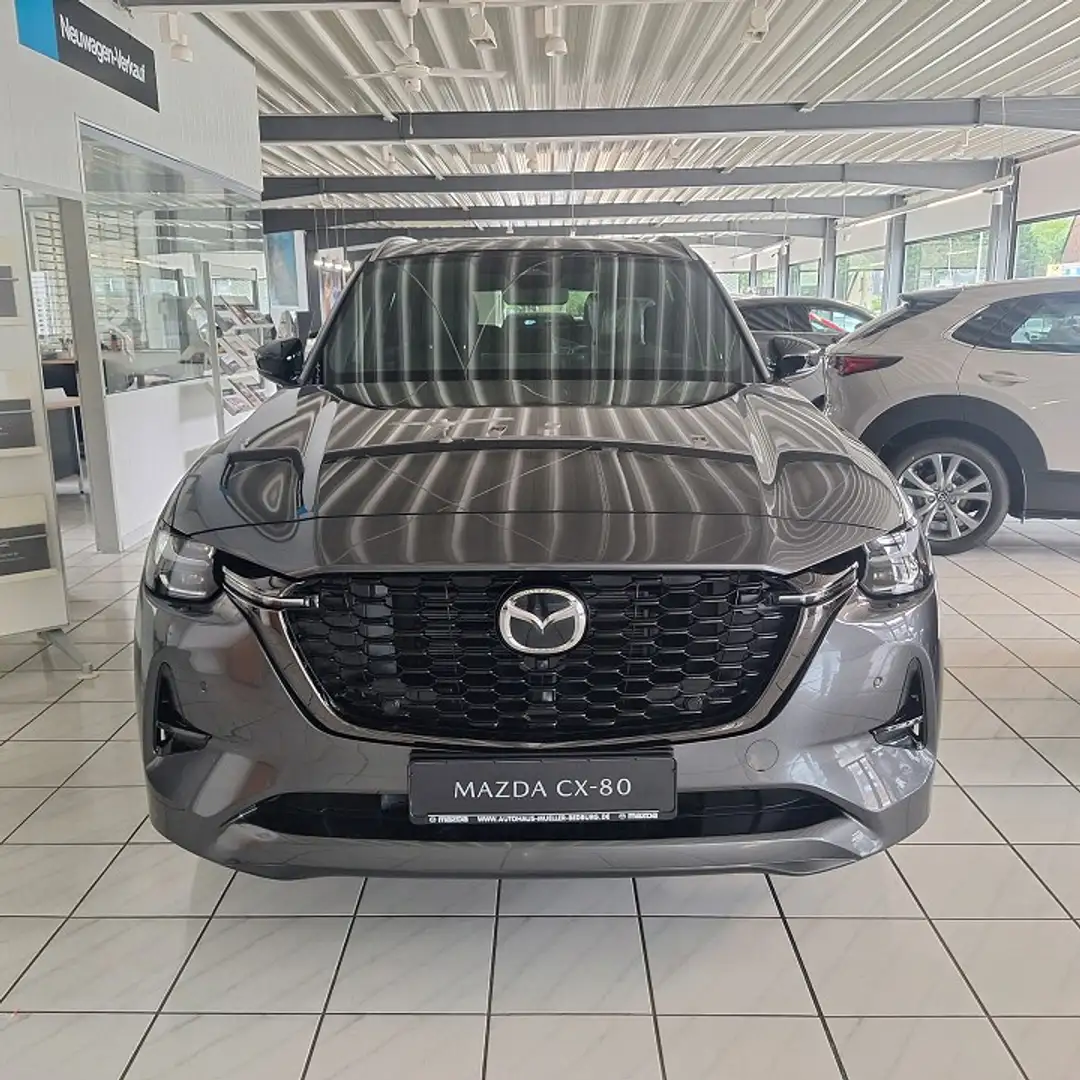 Mazda CX-80 3.3L e-SKYACTIV D 254ps Homura Plus CAHO Grijs - 1