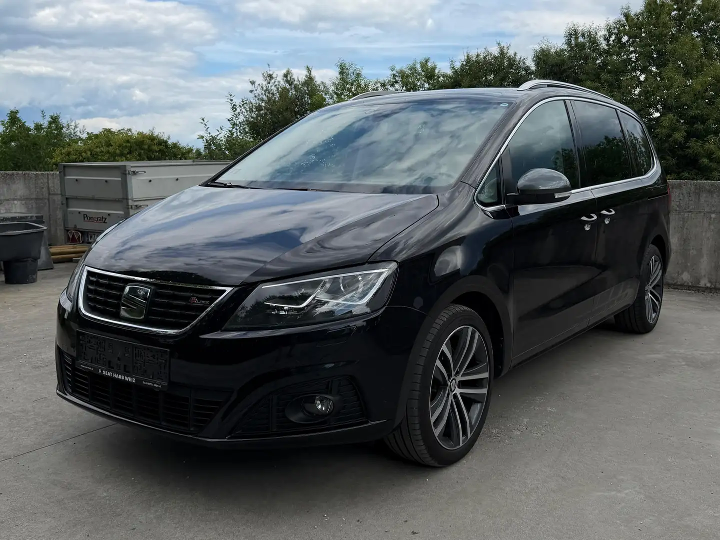 SEAT Alhambra Alhambra FR 1,4 TSI FR Schwarz - 1