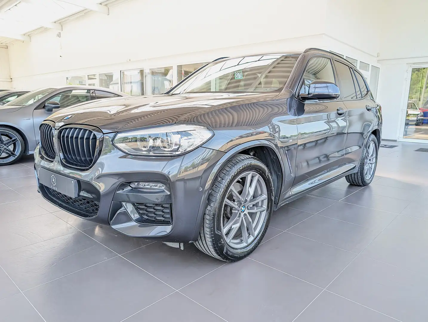 BMW X3 2.0 dA xDrive ** GARANTIE + PACK M + COCKPIT ** Grijs - 1