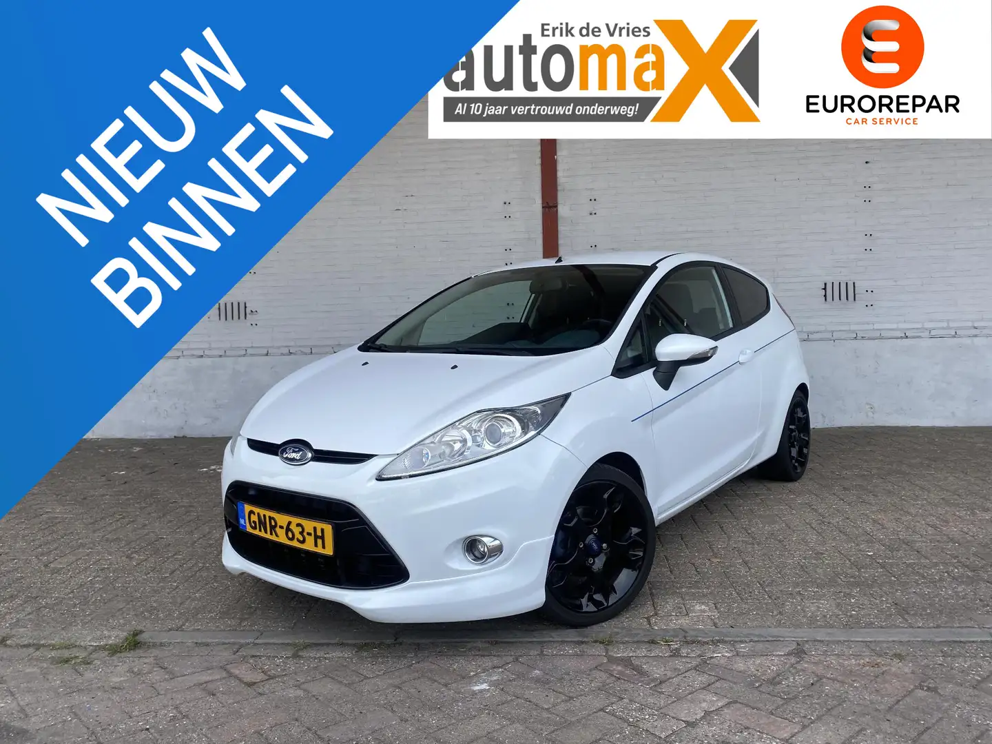 Ford Fiesta 1.6 Sport |Veel extra's!|ST!| Wit - 1
