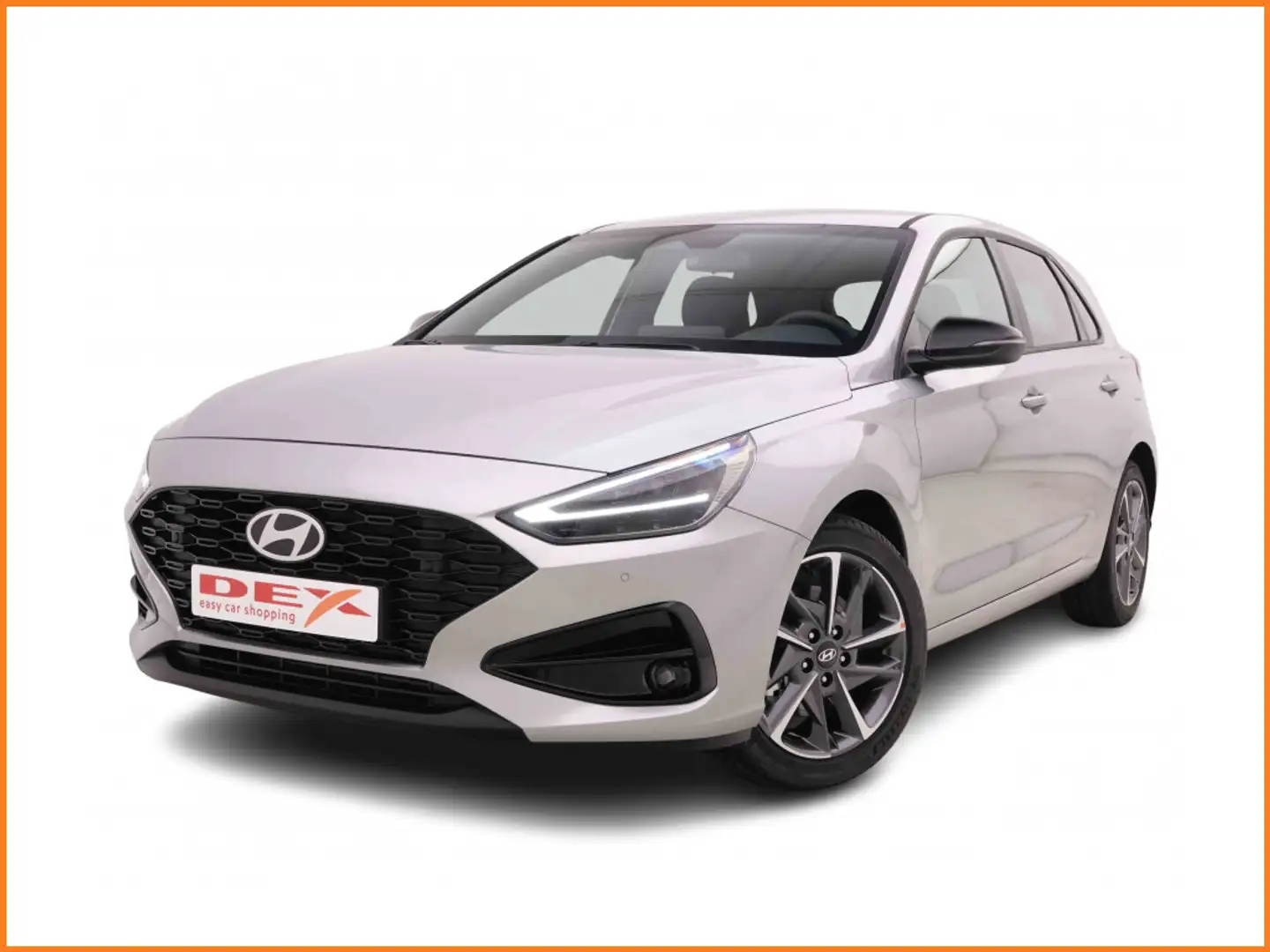 Hyundai i30 1.0 T-GDi 100 DCT Go Plus + GPS + Alu17 + Camera Argent - 1