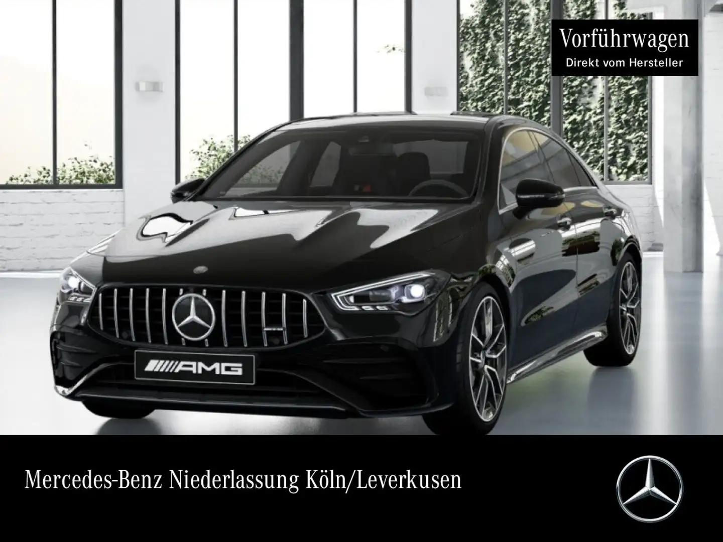 Mercedes-Benz CLA 35 AMG CLA 35 4M AMG+PANO+360°+MULTIBEAM+BURMESTER+TOTW Noir - 1