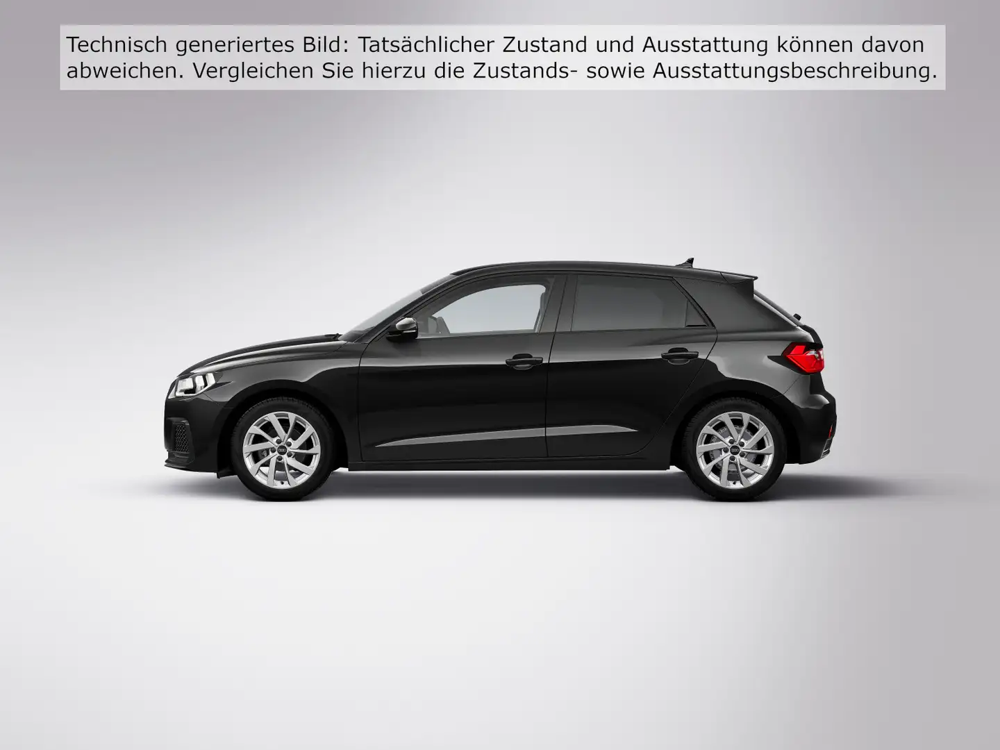 Audi A1 Sportback advanced 25 TFSI CARPLAY SHZ EPH hi Schwarz - 2