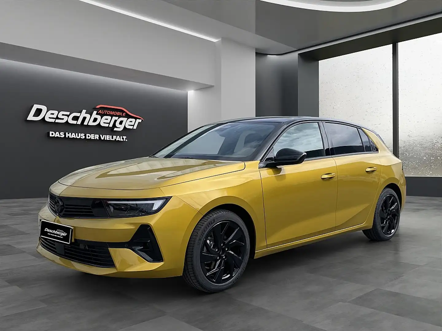 Opel Astra GS 1.2 Direct Injection Turbo Gelb - 1