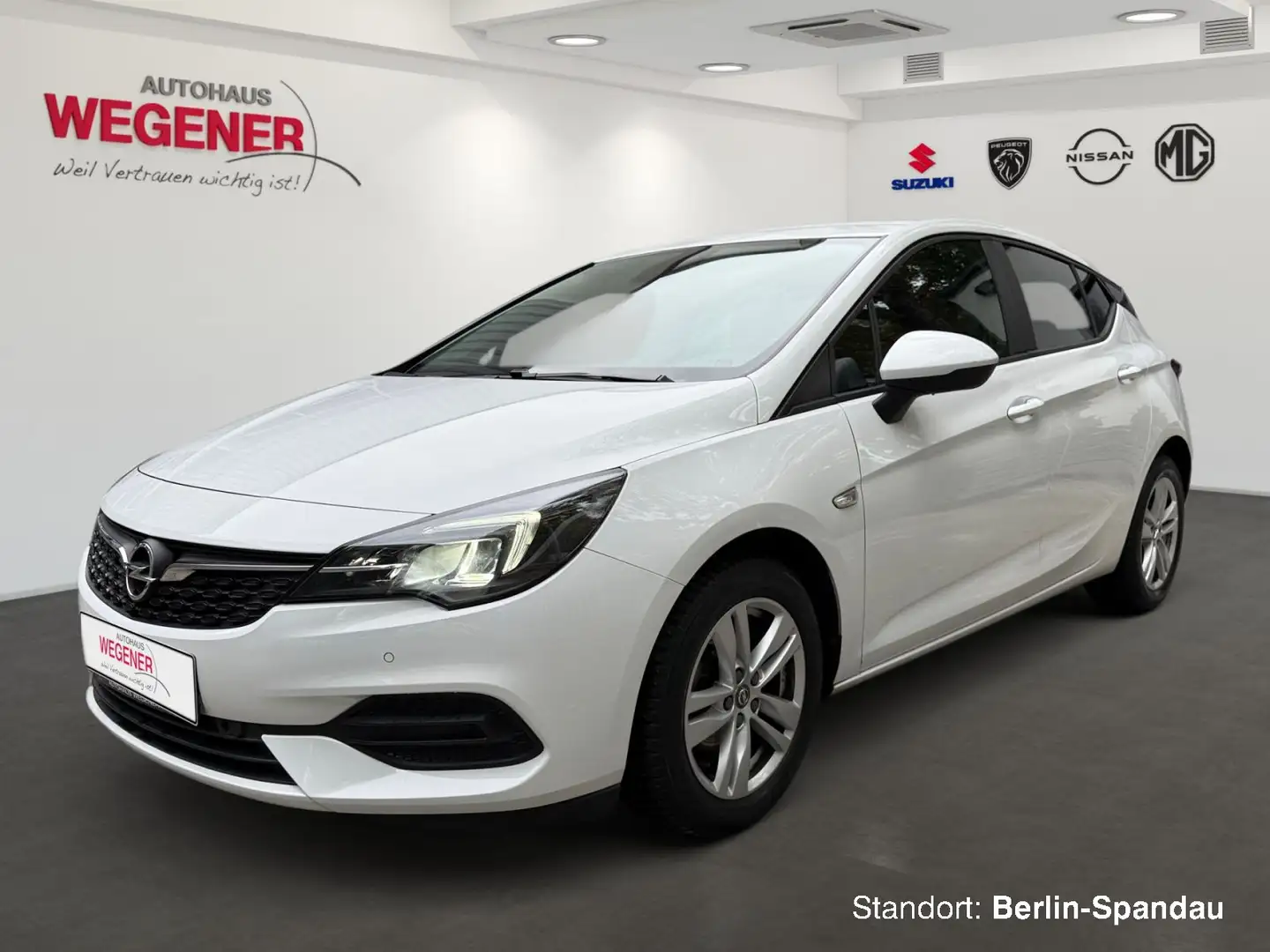 Opel Astra 1.2 6MT SHZ LED PDC LHZ Blanc - 1