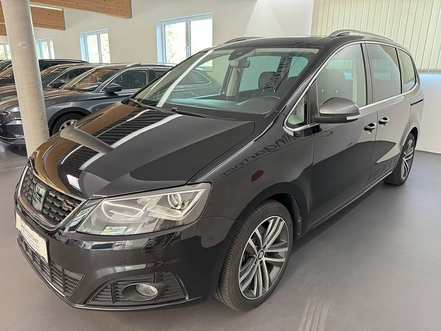 SEAT Alhambra FR 2,0TDI DSG 7-Sitze *XENON*NAVI*ACC*Alcantara... Schwarz - 2