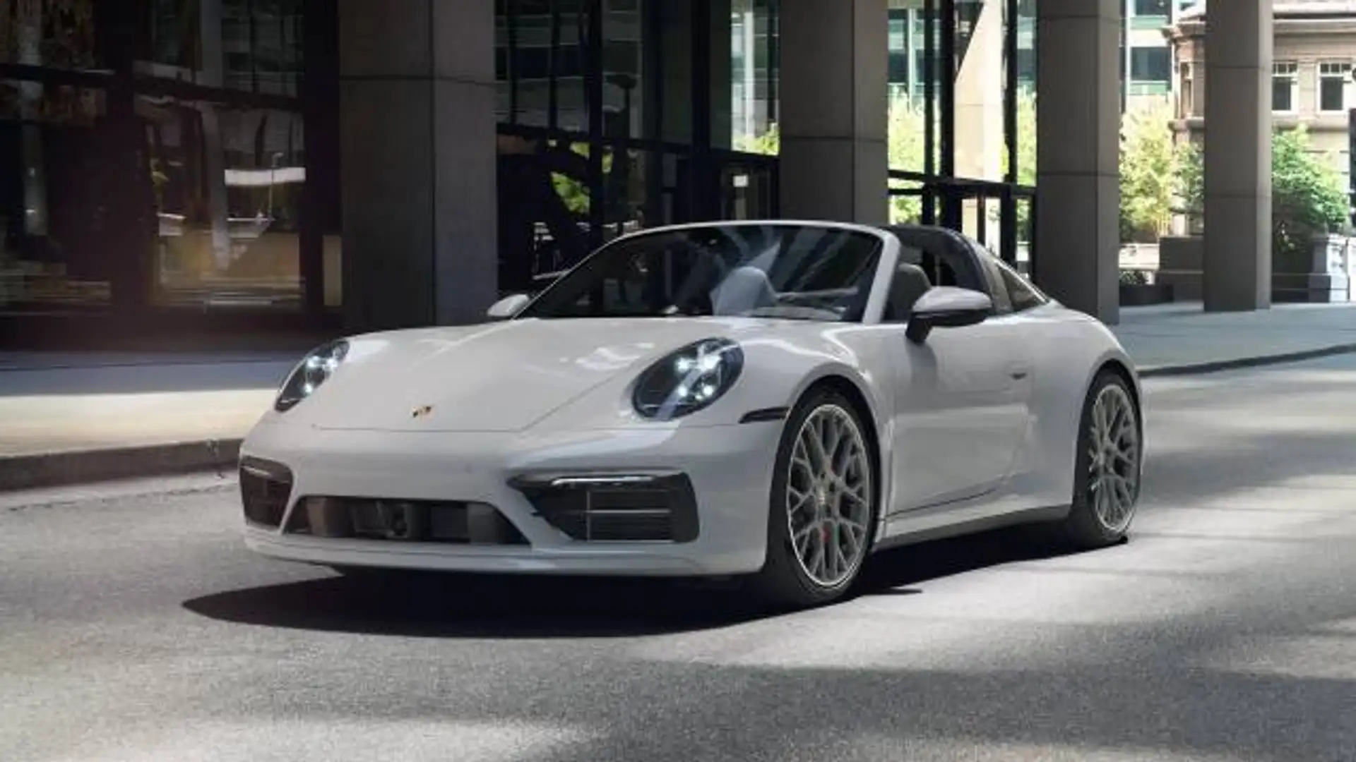 Porsche 992 Targa 4S Grijs - 1
