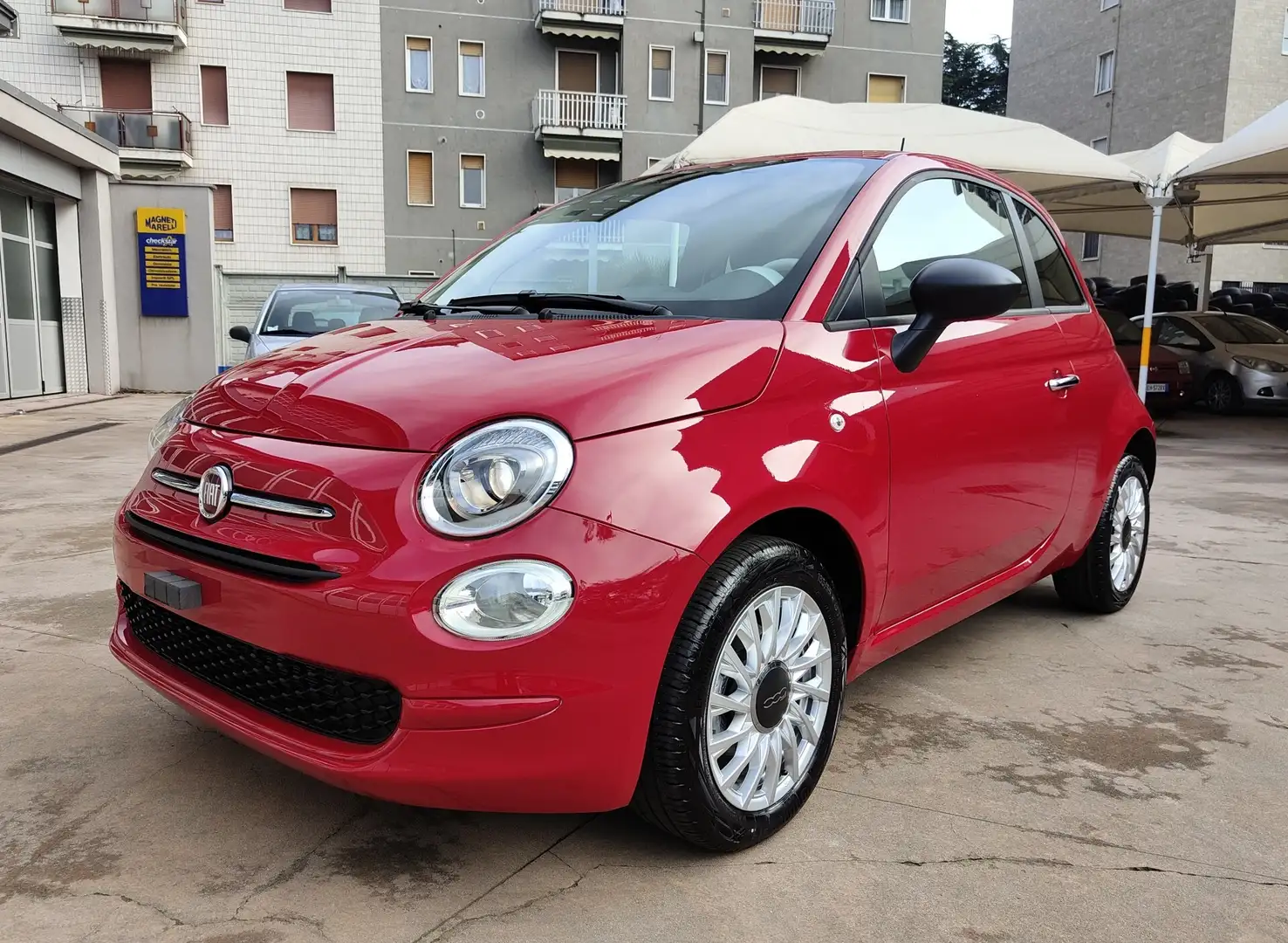 Fiat 500 1.0 Hybrid Rojo - 1