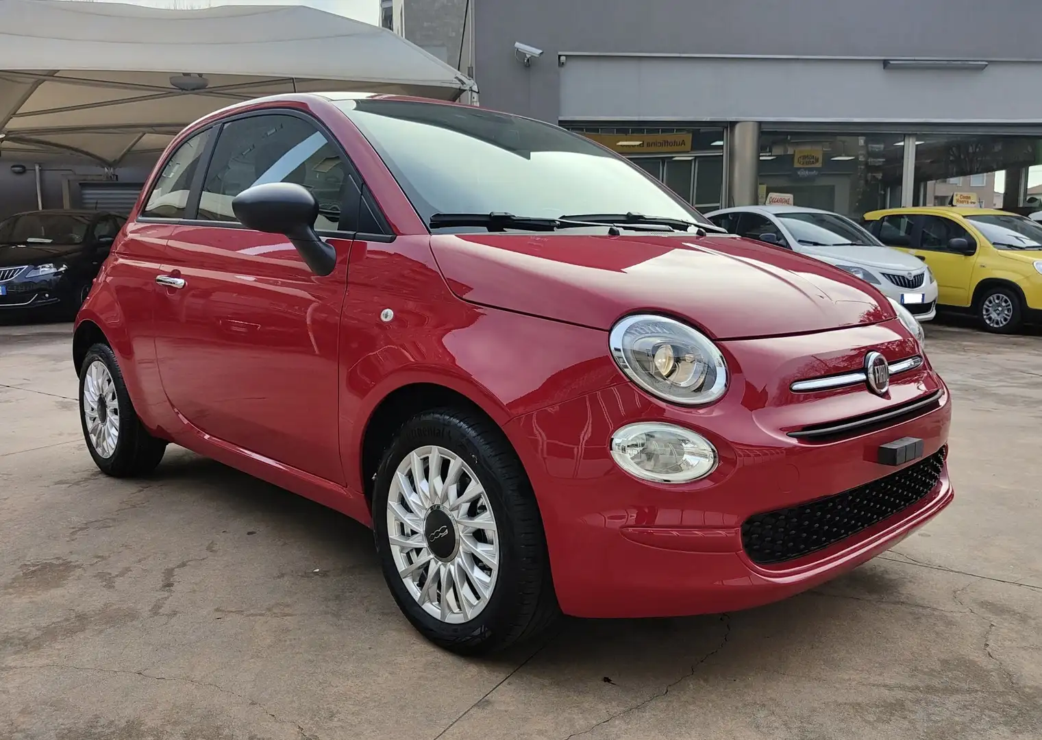 Fiat 500 1.0 Hybrid Rojo - 2