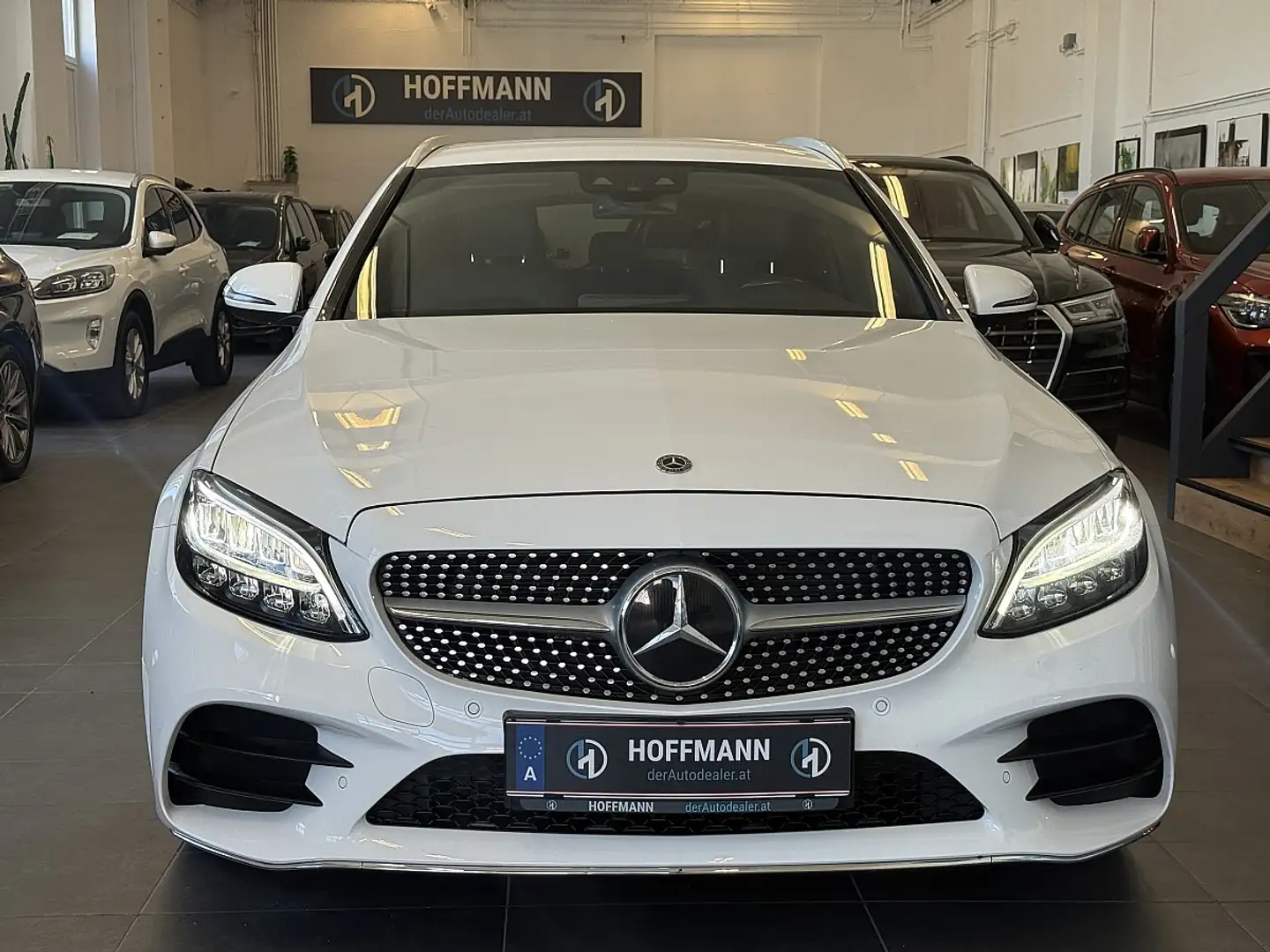 Mercedes-Benz C 200 d T AMG-Paket/Navi/Distronnic-Plus/Ahk Weiß - 2