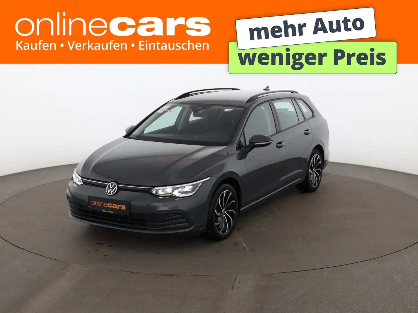 Volkswagen Golf Variant Golf VIII Variant 2.0 TDI Life MATRIX RADAR NAVI Grau - 1
