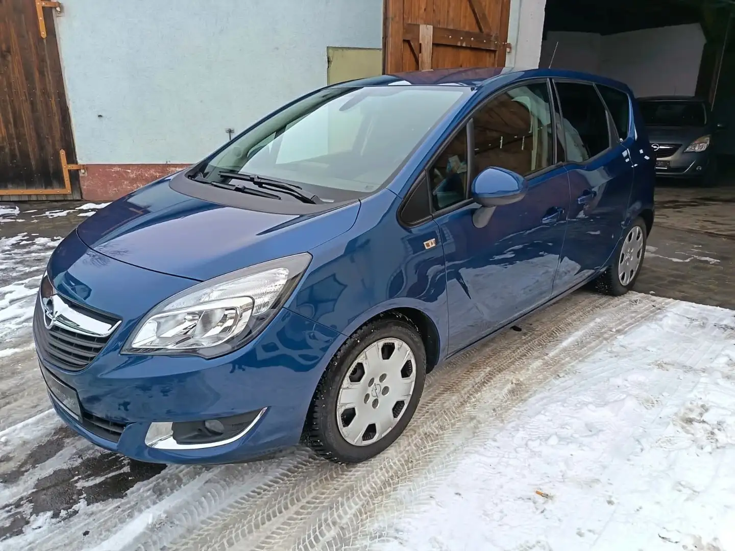 Opel Meriva B Style 1,4 T Blau - 1
