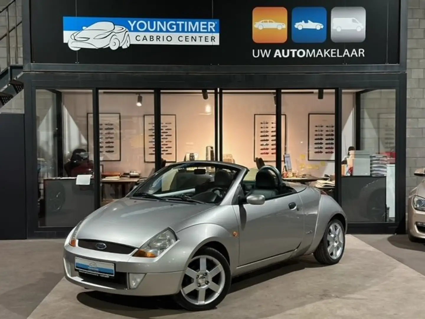 Ford Streetka 1.6i, Airco, Leder, Zetelverwarming, Met keuring Silber - 2