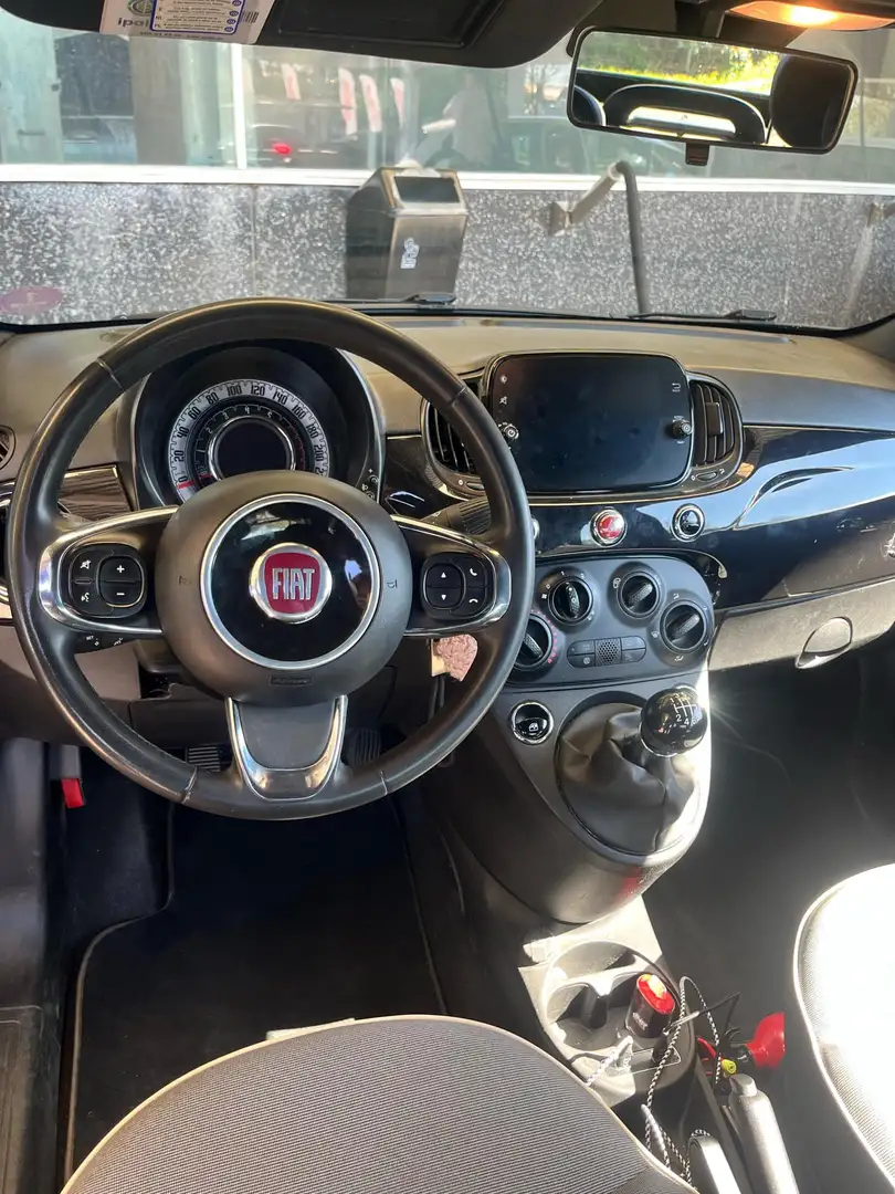 Fiat 500C Hybride Noir - 2