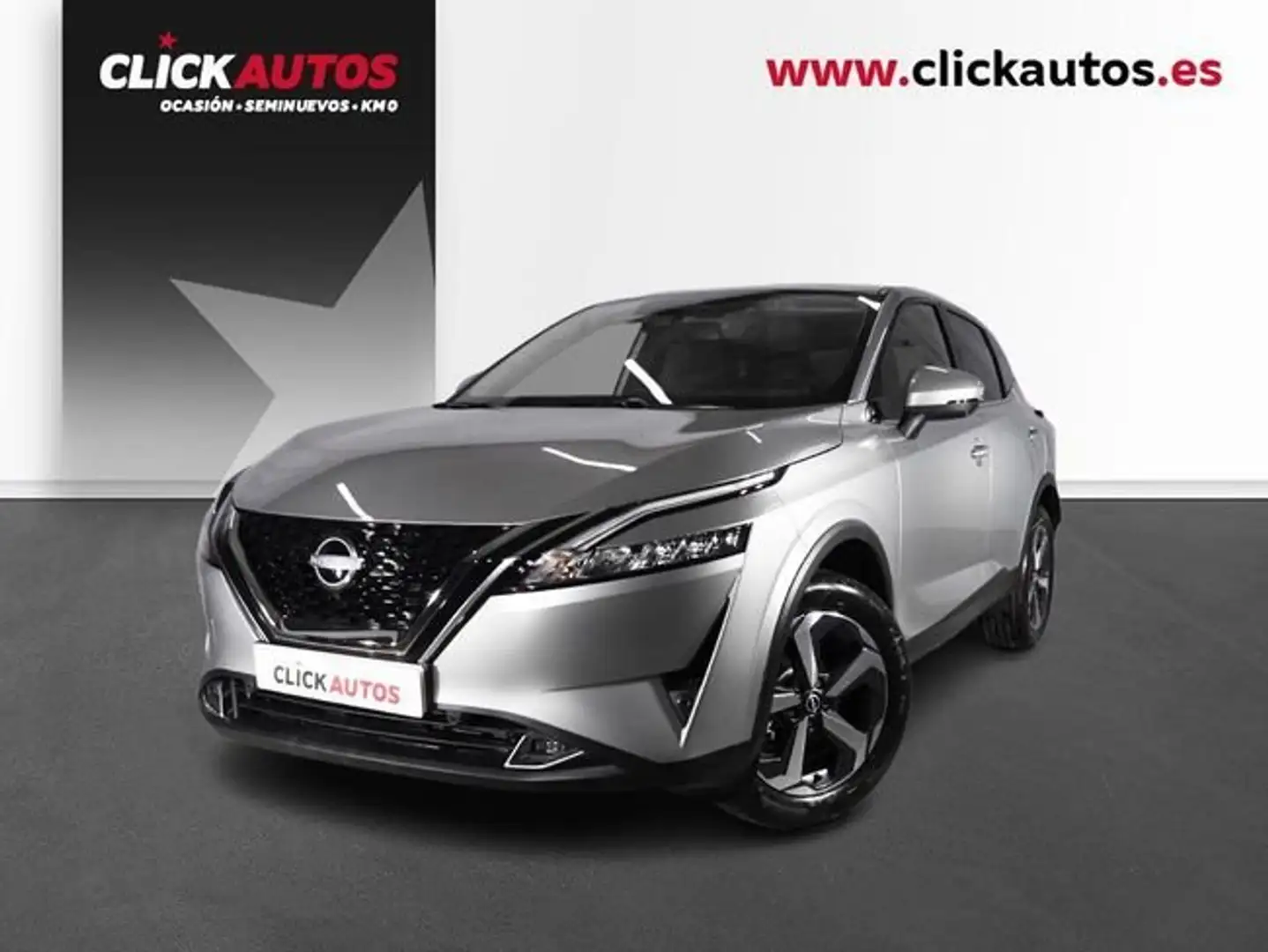 Nissan Qashqai 1.3 DIGT 140CV MHEV N-Connecta Plateado - 1