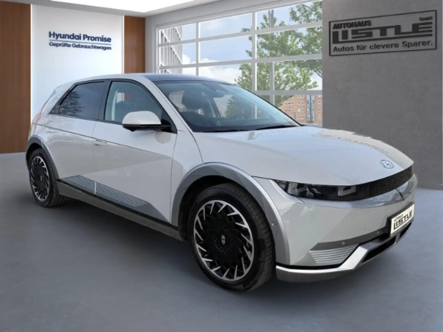 Hyundai IONIQ 5 Uniq Elektro 4WD +KLIMA+LED+SHZ+NAVI+UVM+ Gris - 2