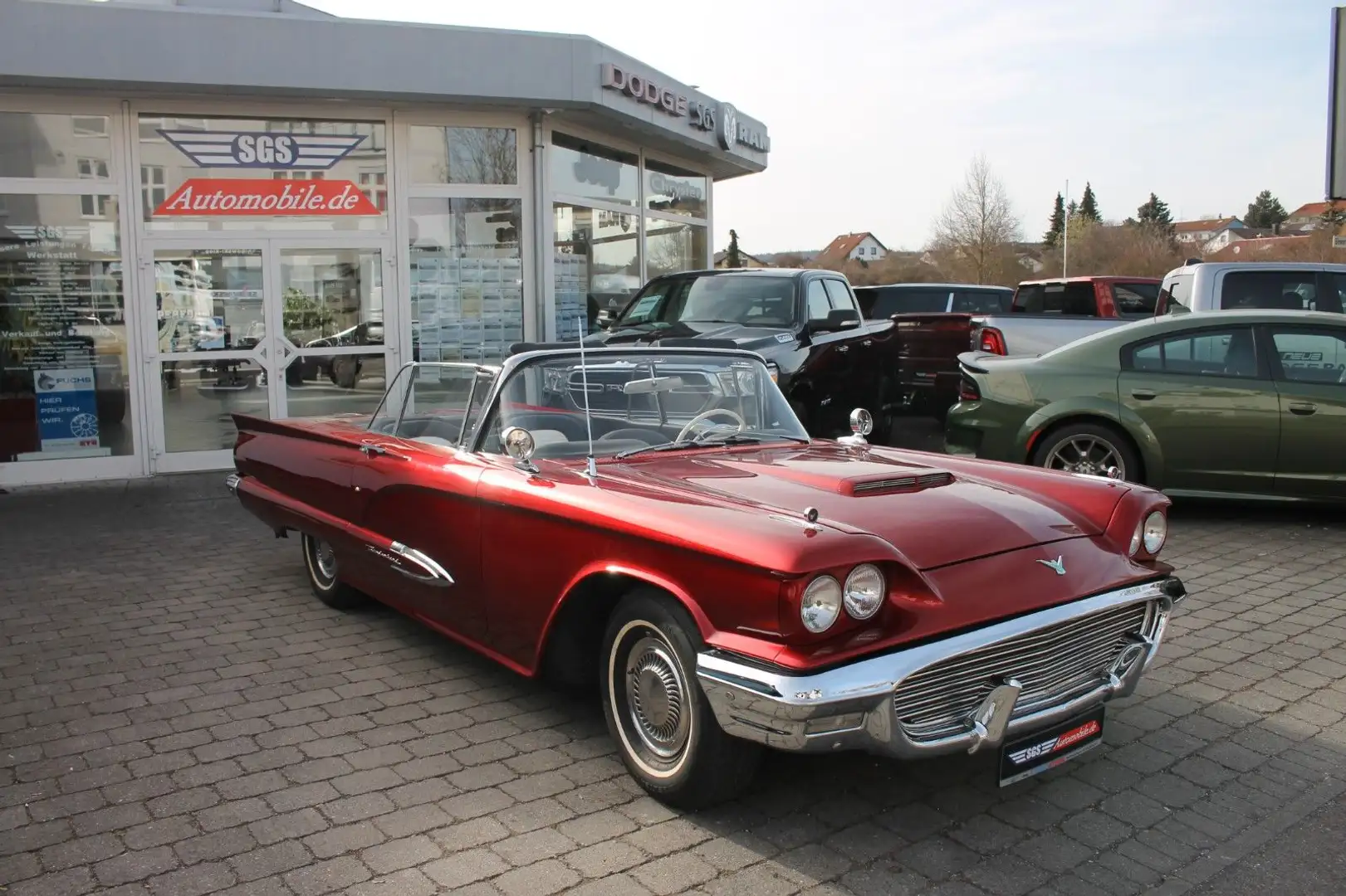 Ford Thunderbird Convertible Square Birds 352ci Servo Roşu - 2