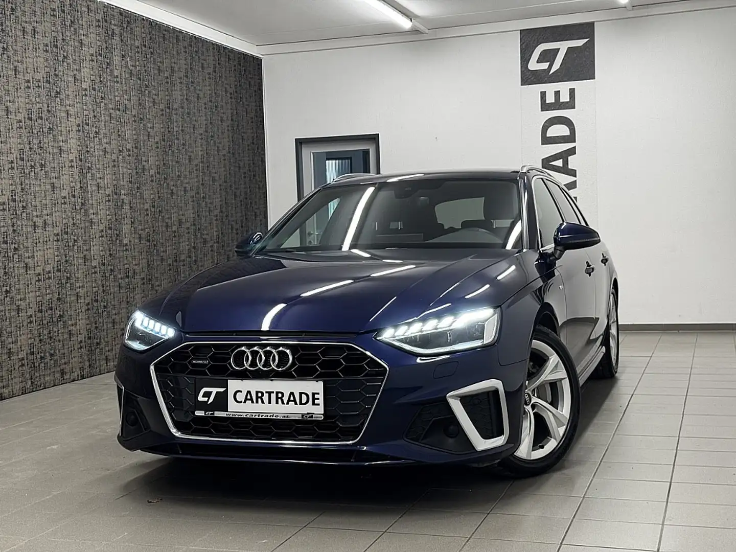 Audi A4 Avant 40 TFSI quattro 2x S-line S-tronic /MATRI... Blau - 1