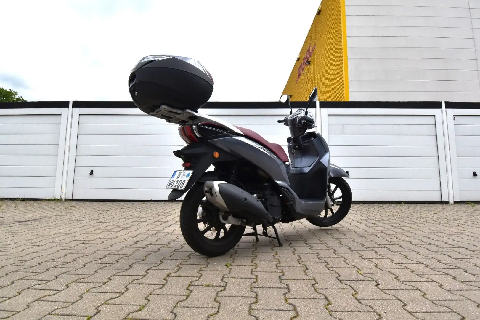 Peugeot Belville 125 ABS | LED | Topcase | Automatik | Grijs - 2