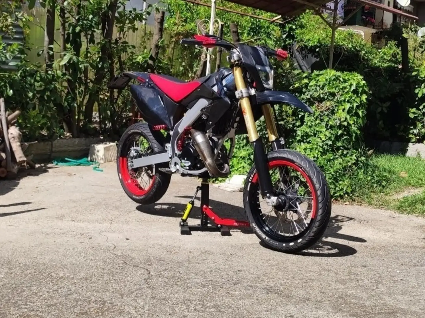 Vent Derapage 50 motard Negru - 1