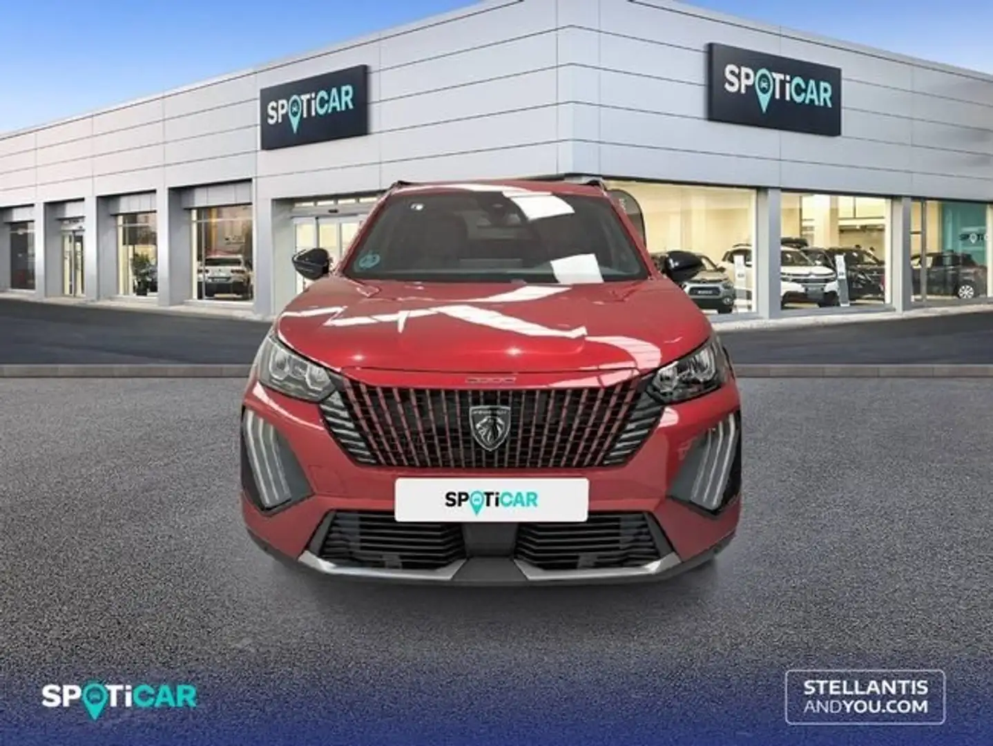 Peugeot 2008 Gasolina 100 S&S 6 Vel. MAN Allure Rojo - 2