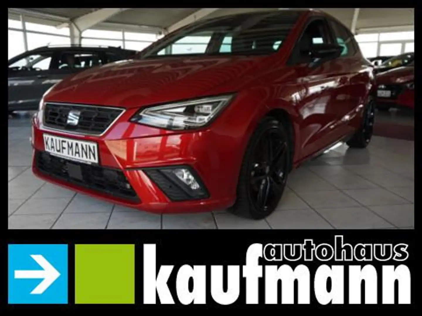 SEAT Ibiza IBIZA 1,0 TSI DSG FR PANO BLACK ED. DINAMICA KAM Rot - 1