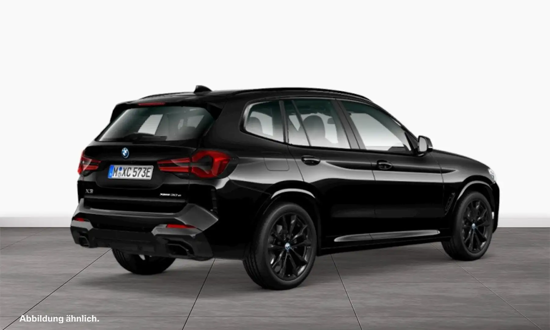 BMW X3 xDrive30e M Paket Laser Driving+Parkingassist Noir - 2