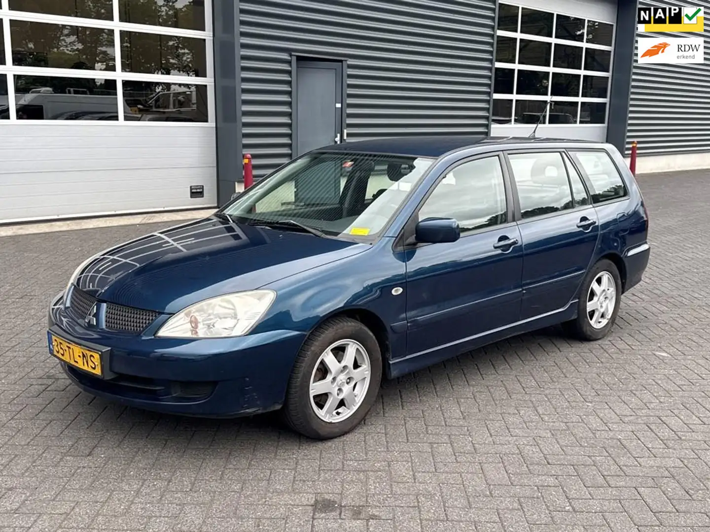 Mitsubishi Lancer Station Wagon 1.6 Invite, Airco Blauw - 1